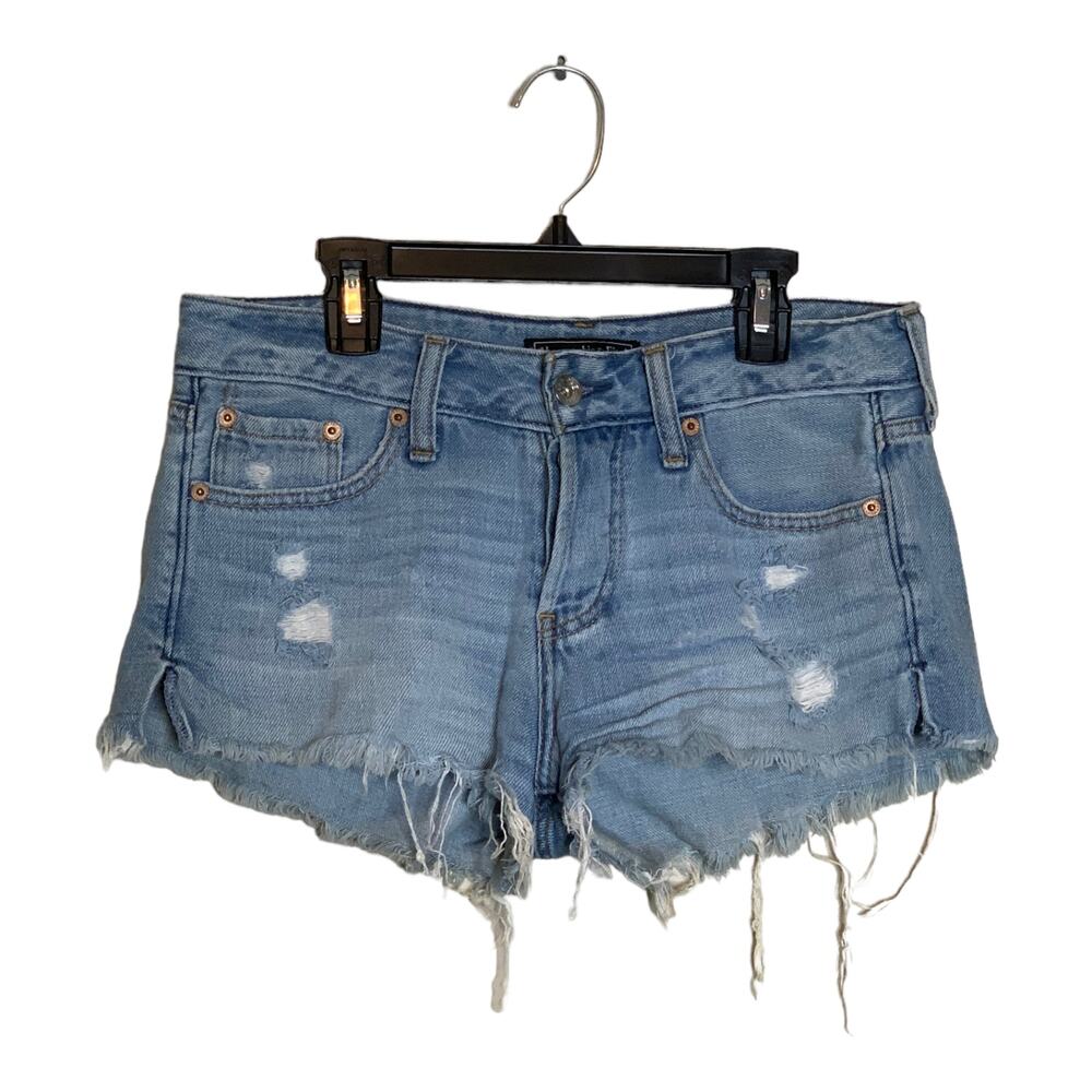 Abercrombie & Fitch distressed cut out short shorts size 25